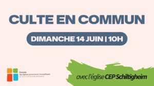 ENTENTE Culte en commun - Epis